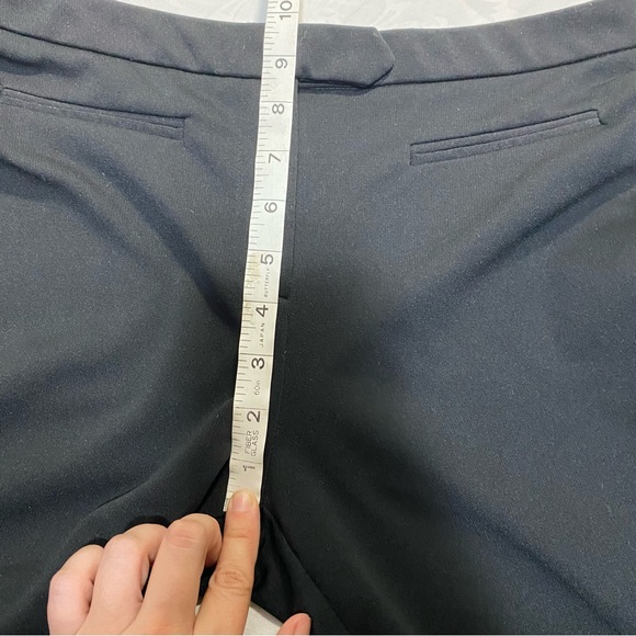 Express Stretchy Straight Leg Trousers Excellent Condition 32.75 inch inseam 5/6 - Picture 8 of 11